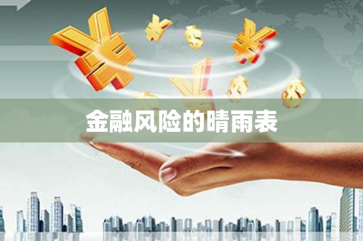 武江金融风险的晴雨表