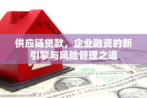 武江供应链贷款，企业融资的新引擎与风险管理之道