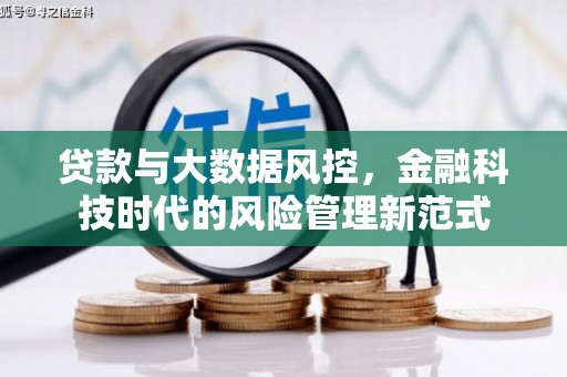 武江贷款与大数据风控，金融科技时代的风险管理新范式