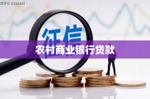 武江农村商业银行贷款