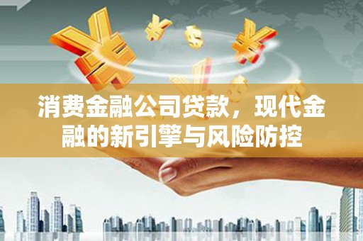 武江消费金融公司贷款，现代金融的新引擎与风险防控