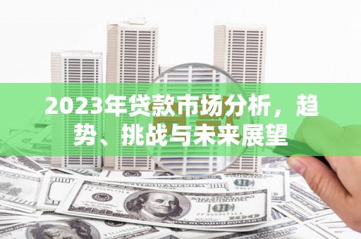 武江2023年贷款市场分析，趋势、挑战与未来展望