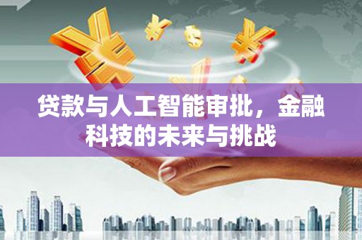 武江贷款与人工智能审批，金融科技的未来与挑战