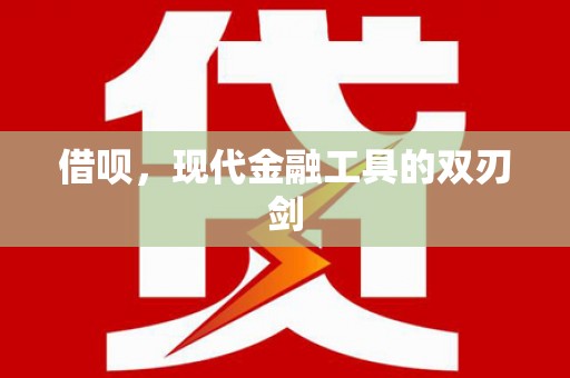 武江借呗，现代金融工具的双刃剑