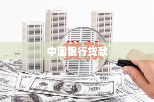武江中国银行贷款