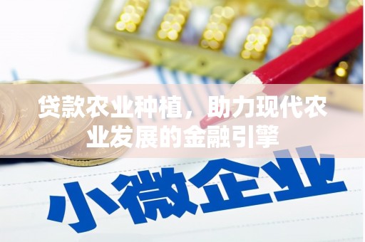 武江贷款农业种植，助力现代农业发展的金融引擎