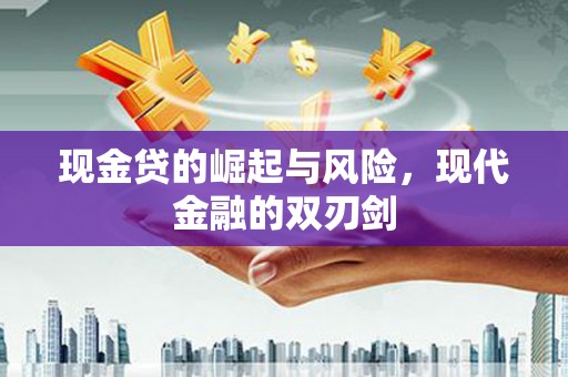 武江现金贷的崛起与风险，现代金融的双刃剑