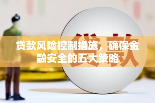 武江贷款风险控制措施，确保金融安全的五大策略