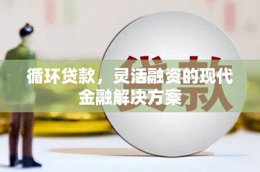 武江循环贷款，灵活融资的现代金融解决方案