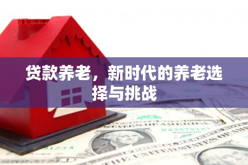 武江贷款养老，新时代的养老选择与挑战