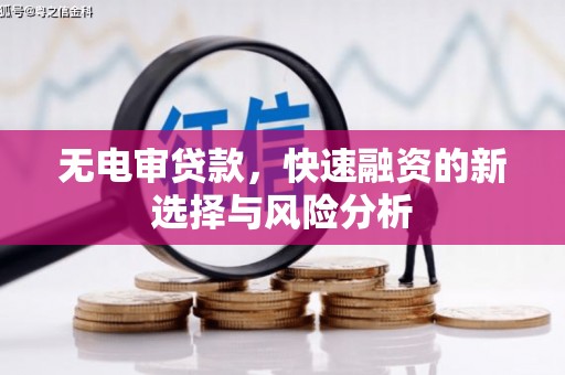 武江无电审贷款，快速融资的新选择与风险分析