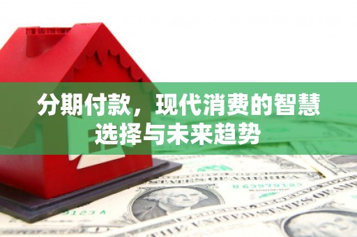 武江分期付款，现代消费的智慧选择与未来趋势