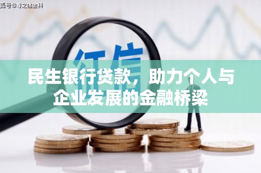 武江民生银行贷款，助力个人与企业发展的金融桥梁