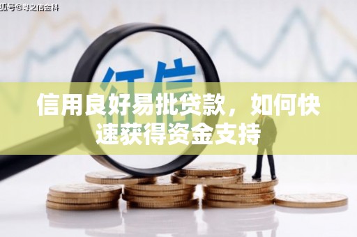 武江信用良好易批贷款，如何快速获得资金支持