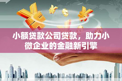 武江小额贷款公司贷款，助力小微企业的金融新引擎