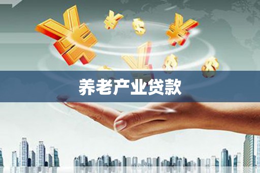 武江养老产业贷款
