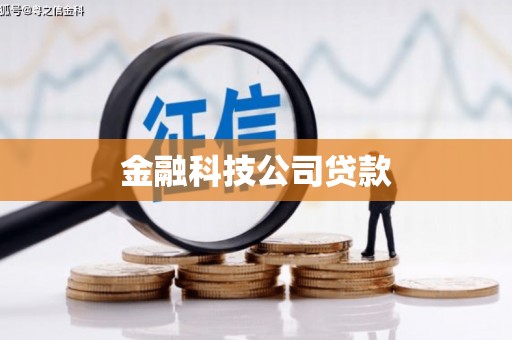 武江金融科技公司贷款