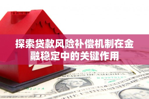 武江探索贷款风险补偿机制在金融稳定中的关键作用