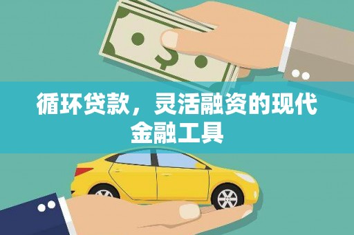 武江循环贷款，灵活融资的现代金融工具
