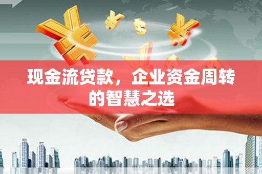 武江现金流贷款，企业资金周转的智慧之选