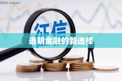 武江透明金融的新选择